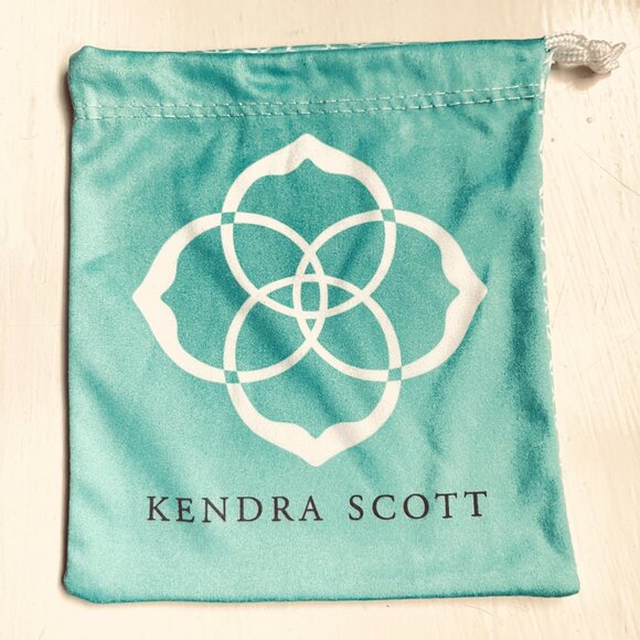 NWT Kendra Skott  slider pendant necklace London blue illusion - Picture 11 of 11